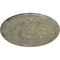 Ekena Millwork Milton Ceiling Medallion (Fits Canopies up to 7 7/8"), 40 5/8"OD x 1 3/4"P, Castle Stone Crackle CM40MICSC - alternate 3